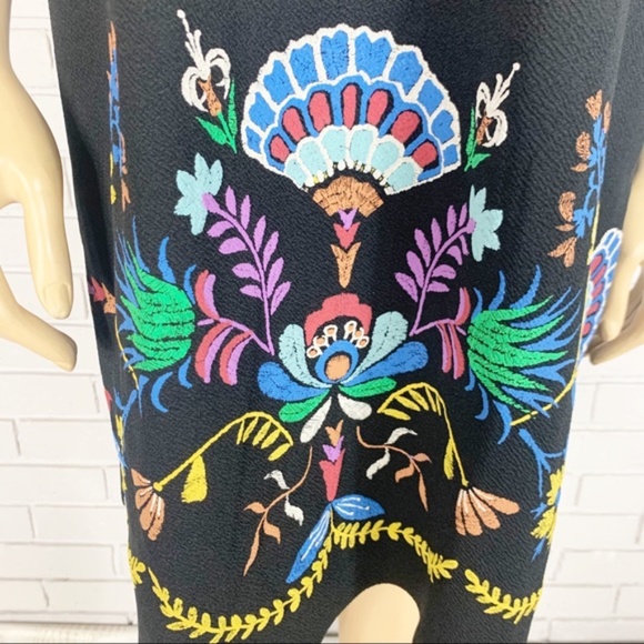 Zara Rubberized Print Dress NWT - Picture 10 of 12